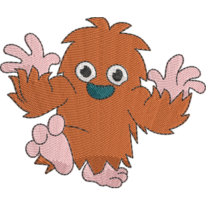 Furi Moshi Monsters Free Machine Embroidery Design