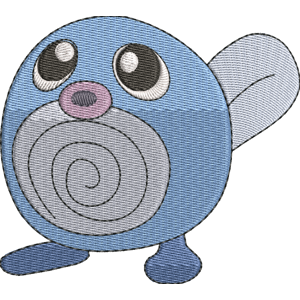 Poliwag 1 Pokemon Free Coloring Page for Kids