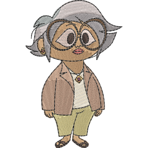 Grandma Nin The Ghost and Molly McGee Free Machine Embroidery Design
