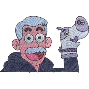 Hank _ Kyle Unikitty! Free Machine Embroidery Design