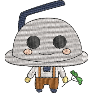 Parsleytchi Tamagotchi Free Machine Embroidery Design