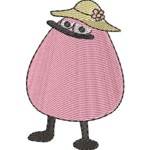 Female Quack Peep and the Big Wide World Free Machine Embroidery Design