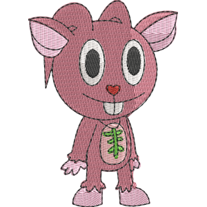 Acacia Happy Tree Friends Free Machine Embroidery Design