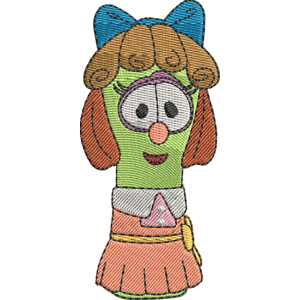 Sara Crewe VeggieTales in the City Free Machine Embroidery Design