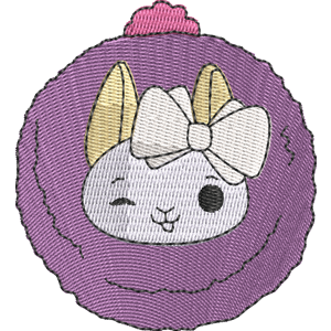 Bottanica the Llama Pikmi Pops Free Machine Embroidery Design