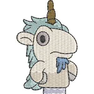 Unicorse Bluey Free Machine Embroidery Design