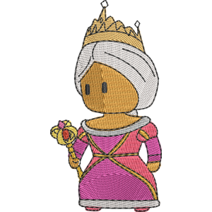 Stumble Queen Stumble Guys Free Machine Embroidery Design