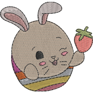 Megg the Bunny Pikmi Pops Free Machine Embroidery Design